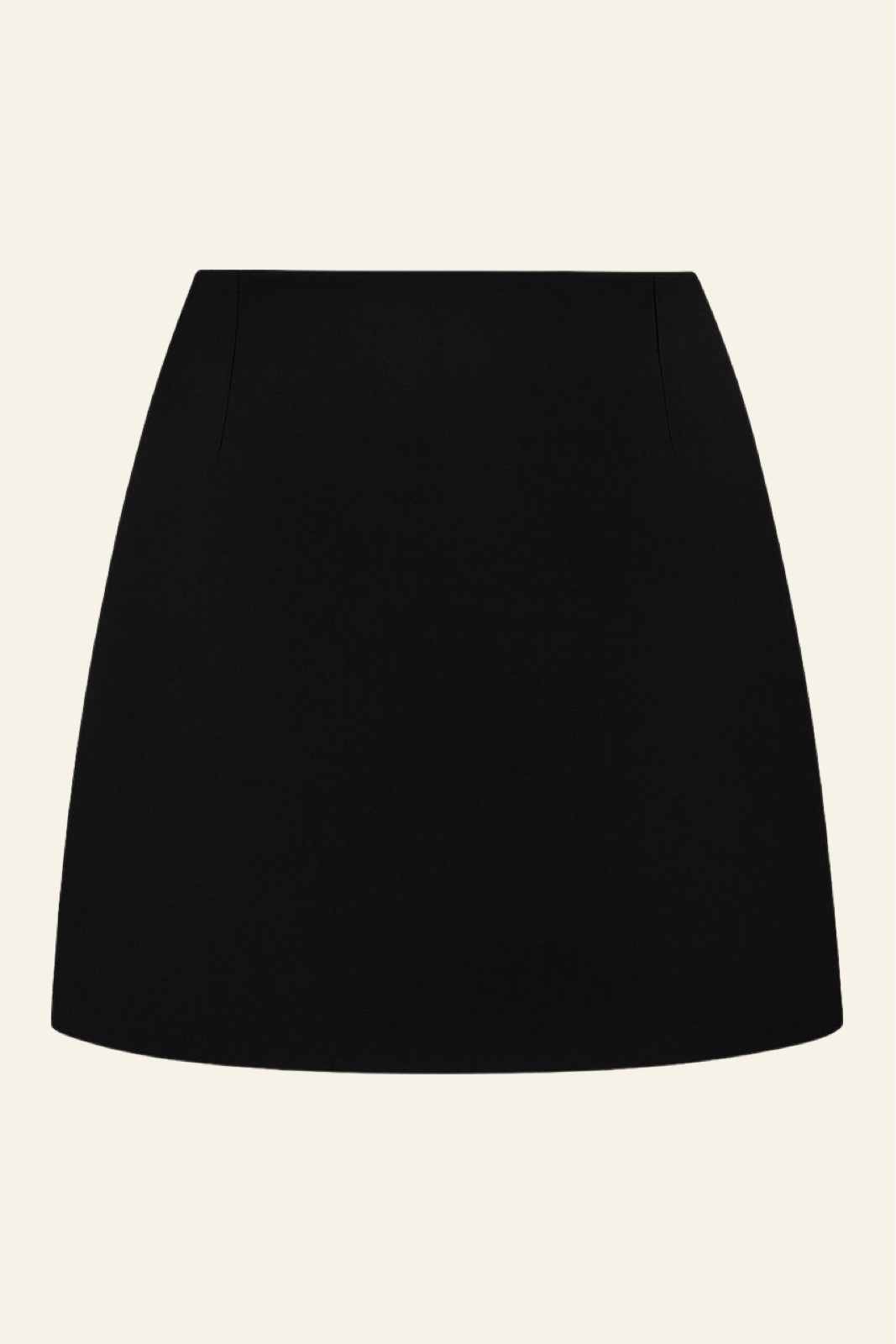 Мини-юбка в черном цвете