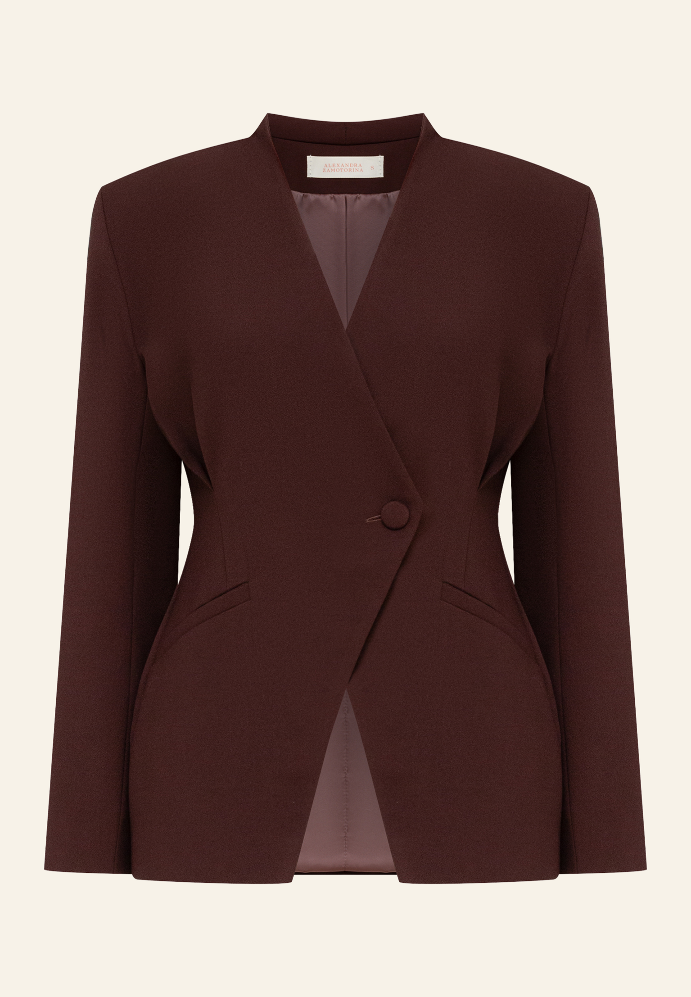 Жакет "Моника" в коричневом цвете