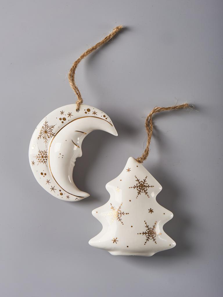 Набор игрушек МЕСЯЦ и ЁЛОЧКА