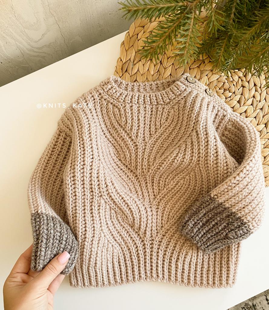 Мастер-класс Джемпер «Колосок»