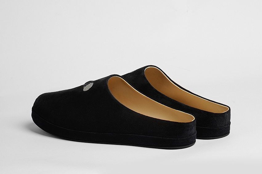 Мужские клоги/тапочки из замши "Гольф"