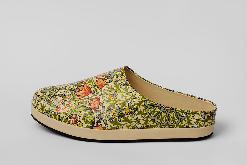 Женские клоги/тапочки "Райский сад"  р.40