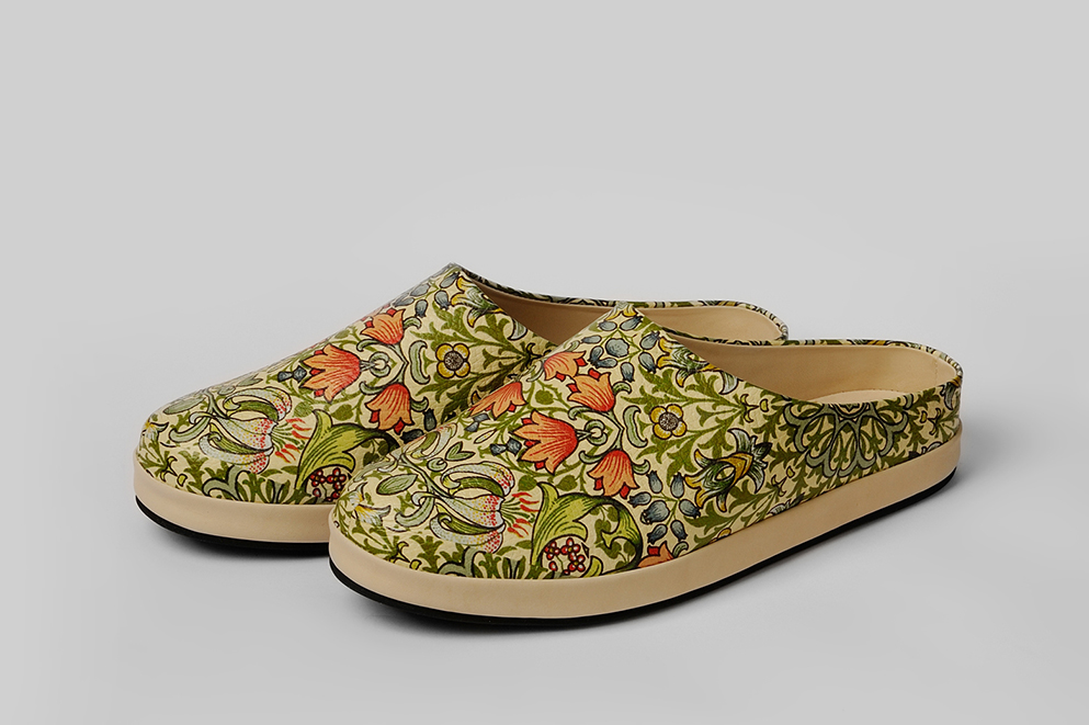 Женские клоги/тапочки "Райский сад"  р.40