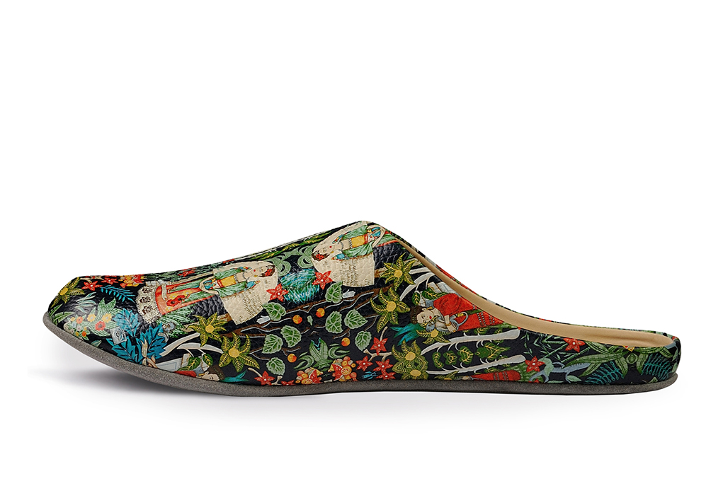 Мужские кожаные тапочки "Фрида"  р,42