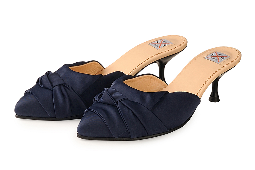 Мюли шелковые женские "Камю"