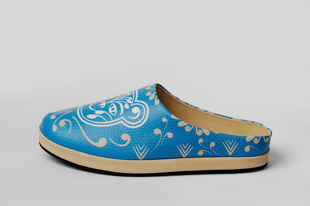 Женские клоги/тапочки  "Мишка очень любит мед" р, 36