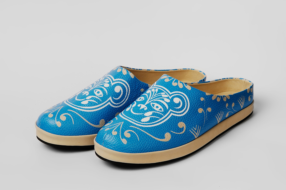 Женские клоги/тапочки  "Мишка очень любит мед" р, 36