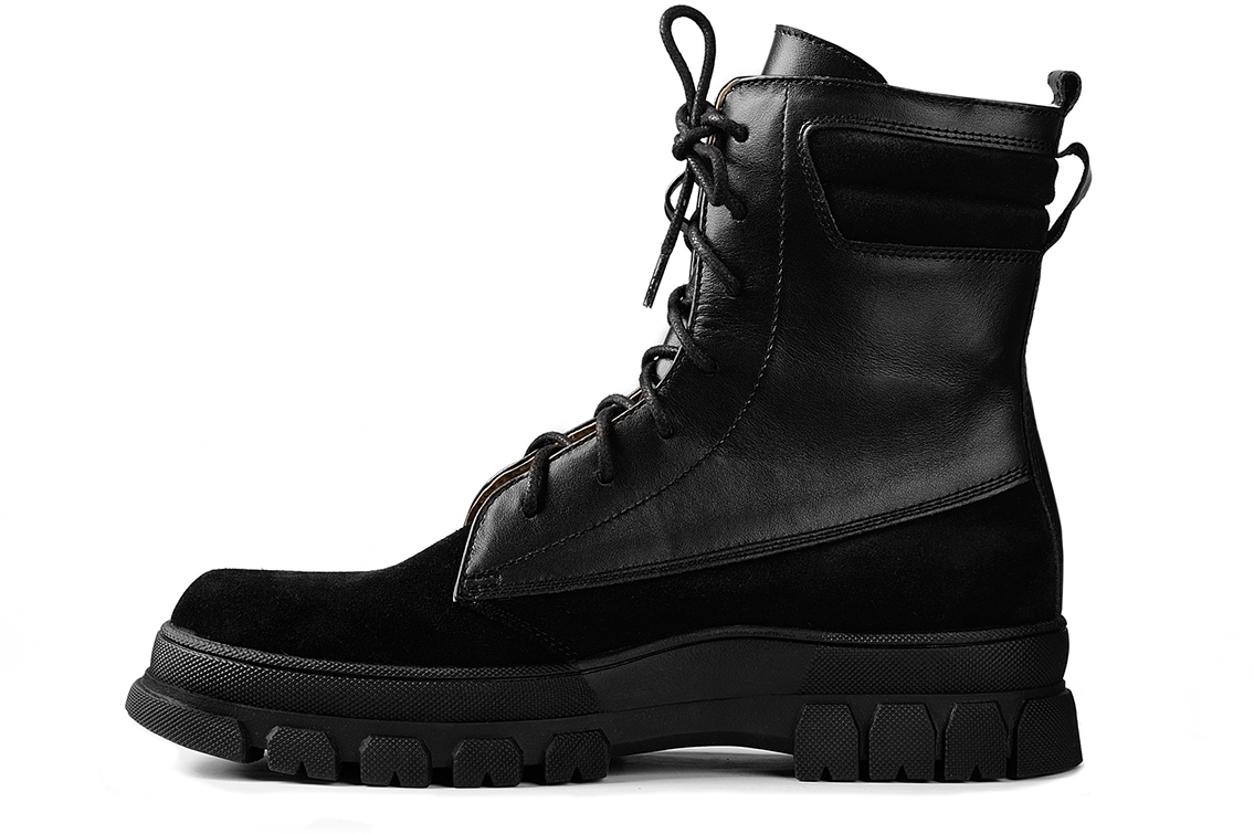 Ботинки черные "Моно" р.37