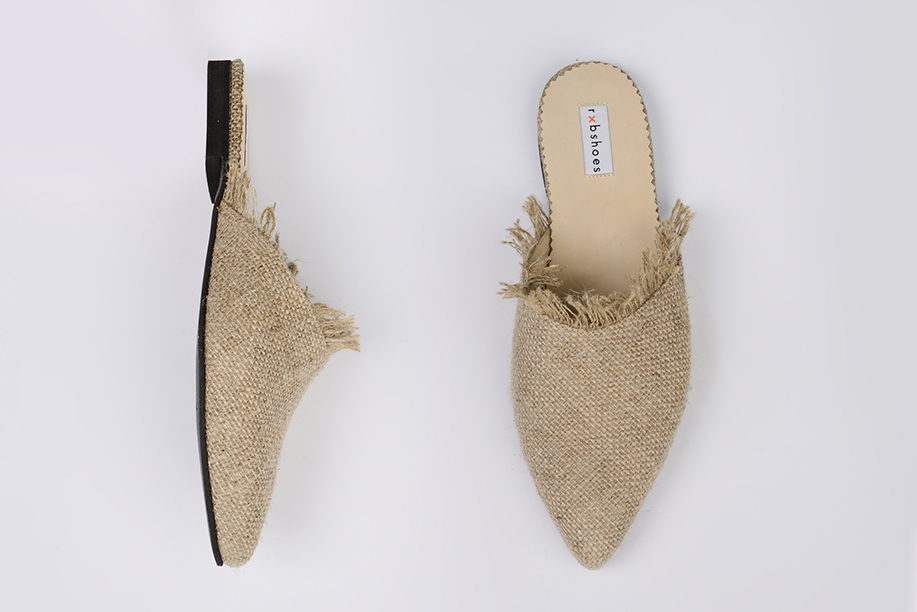 Мюли из мешковины "Секретики" р,36, 38