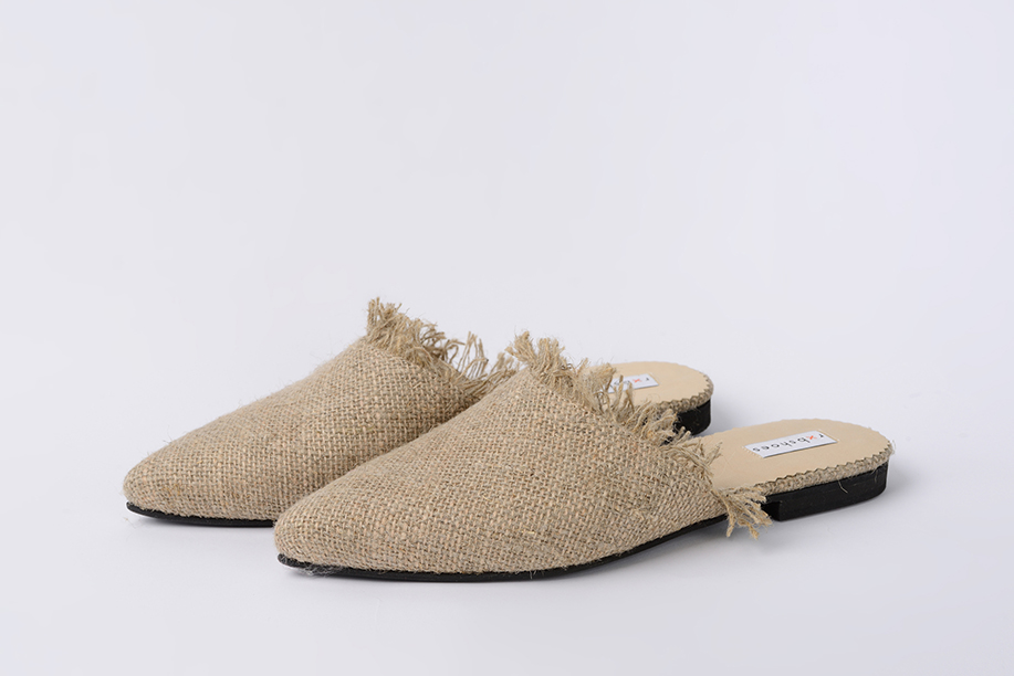 Мюли из мешковины "Секретики" р,36, 38