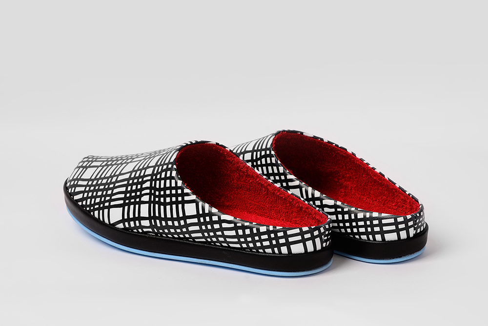 Женские клоги/тапочки из кожи "Авангард"