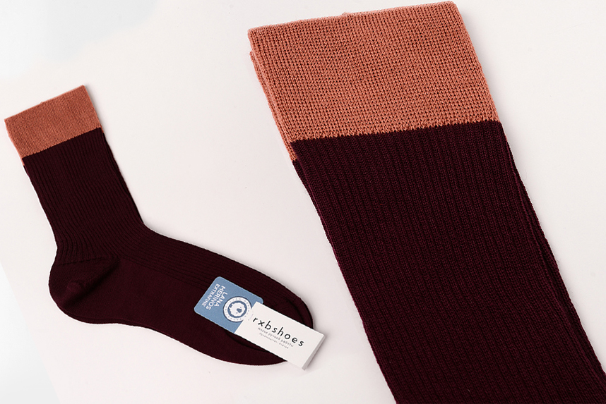 Носки из тонкой 100% шерсти