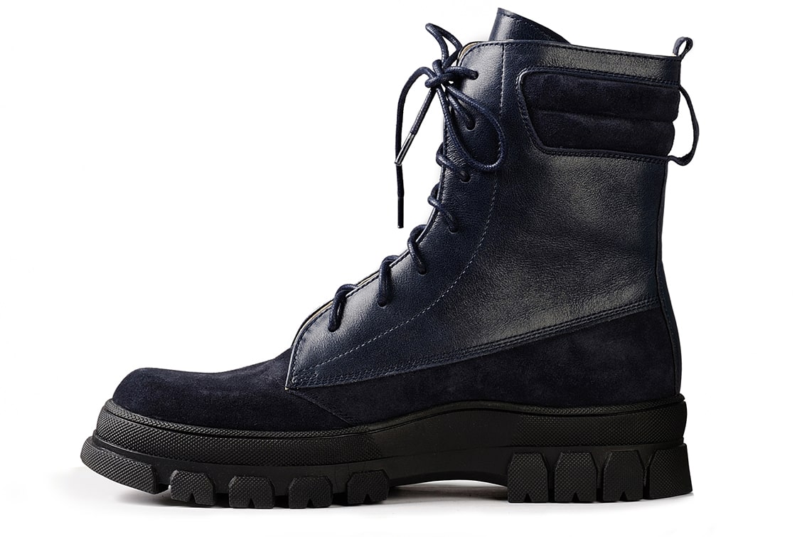 Ботинки синие "Моно" р.37