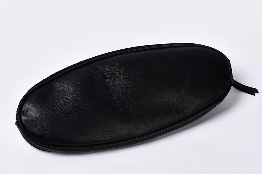 Премиум чехол для кожаных или замшевых тапочек черный