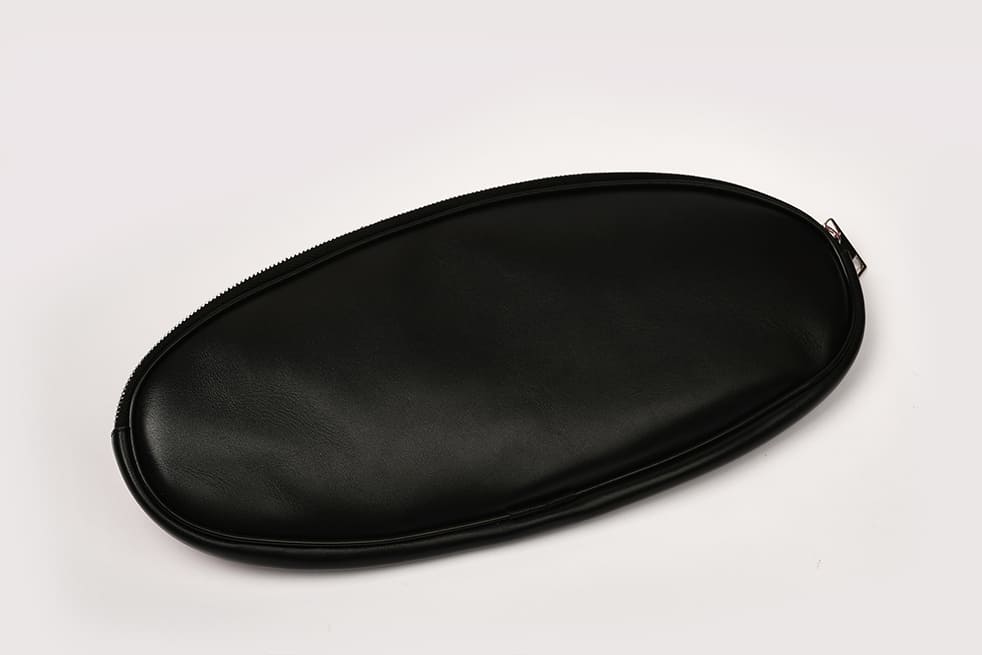 Премиум чехол для кожаных или замшевых тапочек кирпичный