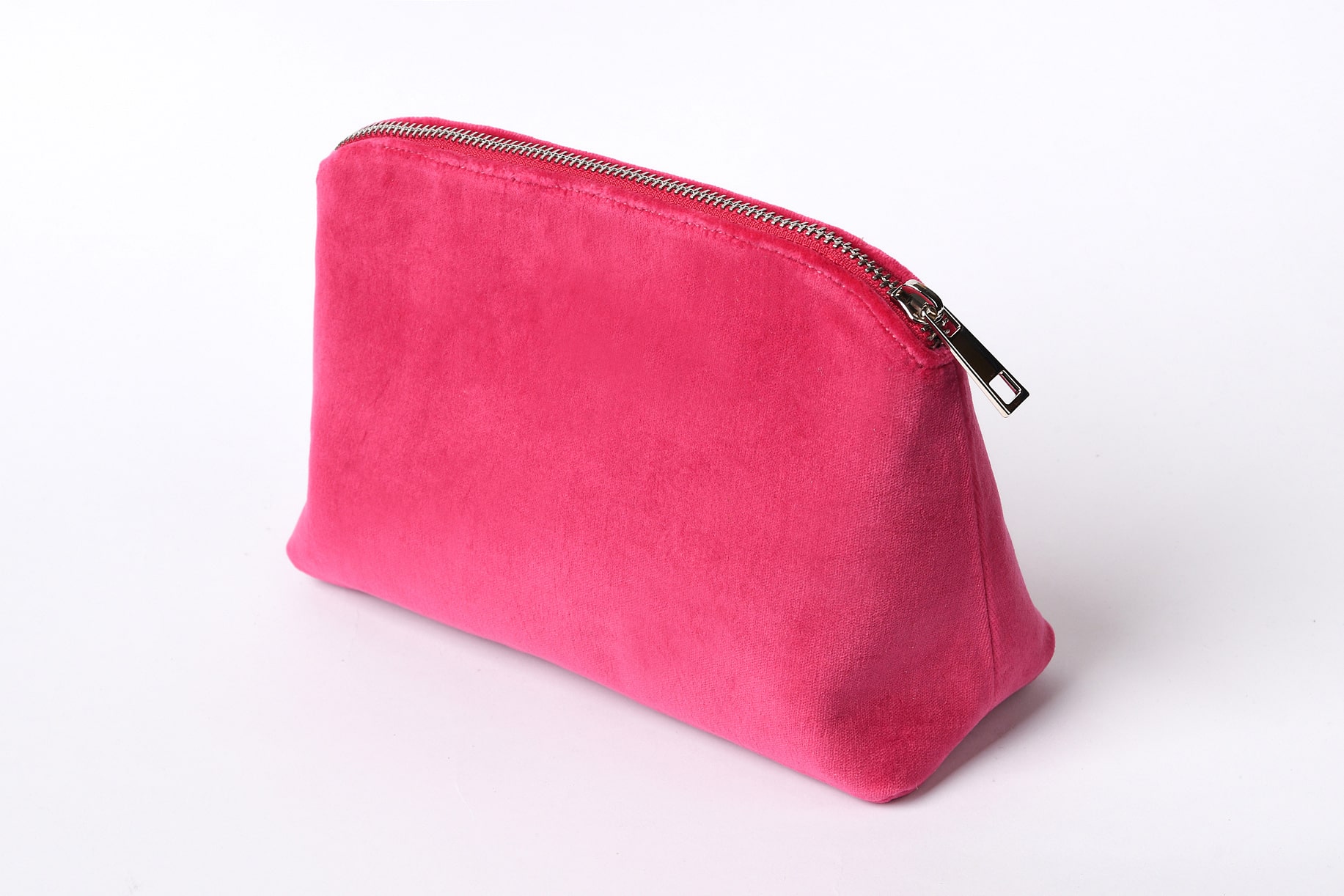 Косметичка гольфиста из розового бархата