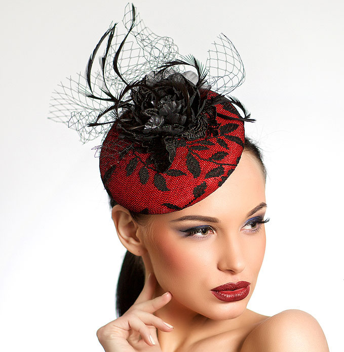 Шляпа, шляпа с полями, красная шляпа, шляпа с кружевом, широкополая шляпа, летняя шляпа, шляпа для скачек, шляпа с бантом, вечерняя шляпа, красивая шляпа, дизайнерская шляпа, Анна Андриенко, головные уборы, купитиь шляпу, купить шляпу в Питере, купить шляпу Спб, Anna Andrienko, hat, hats, millinery, купить фуксию шляпу из синамей