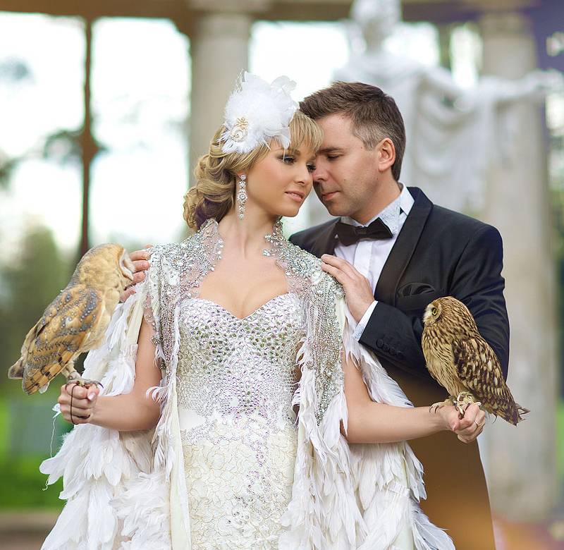 белый, перья, сова, свадебная вуалетка, свадебная заколка, украшение для прически, украшение для волос, украшение из перьев, вечерняя вуалетка, белая вуалетка, вуалетка из перьев, заколка из перьев, вечерняя заколка, белая заколка, белые перья, купить вуалетку, купить заколку, купить заколку из перьев, Анна Андриенко, Anna Andrienko, вуалетка