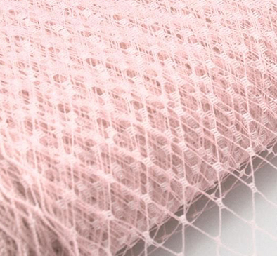 Вуаль для шляп цвет Нежный розовый