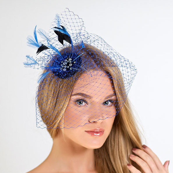 Вечерняя мини-шляпка "Океания"