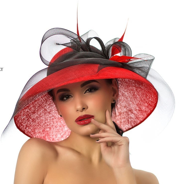 Шляпа, шляпа с полями, красная шляпа, шляпа с кружевом, широкополая шляпа, летняя шляпа, шляпа для скачек, шляпа с бантом, вечерняя шляпа, красивая шляпа, дизайнерская шляпа, Анна Андриенко, головные уборы, купитиь шляпу, купить шляпу в Питере, купить шляпу Спб, Anna Andrienko, hat, hats, millinery, купить красную шляпу из синамей