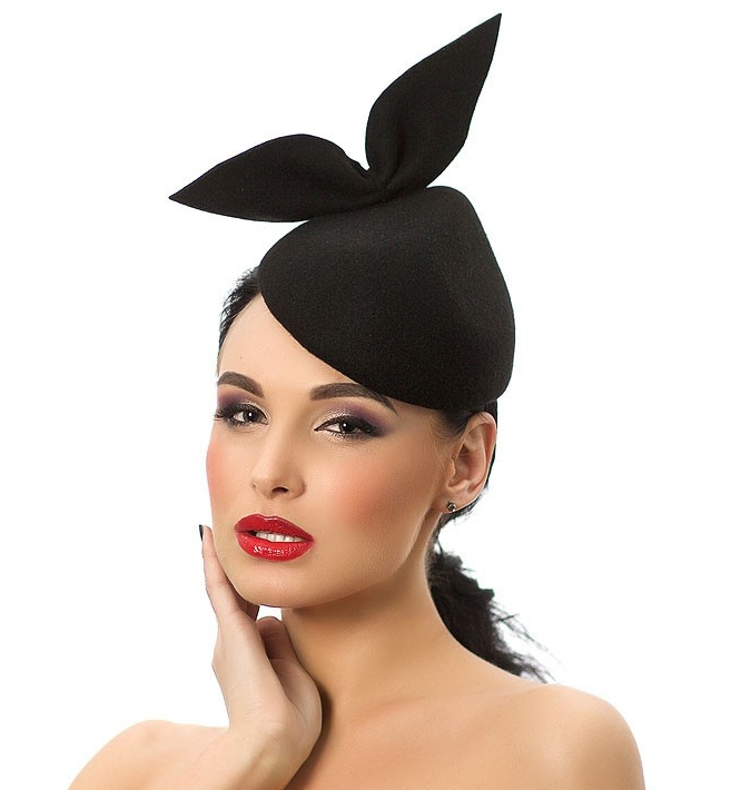 Черная шляпка таблетка из фетра с бантом, купить шляпку, купить женскую шляпку, купить шляпку таблетку, купить черную шляпку, купить шляпку для скачек, купить необычную шляпку, купить модную шляпку, вечерняя шляпка, шляпка для скачек, шляпка для праздника