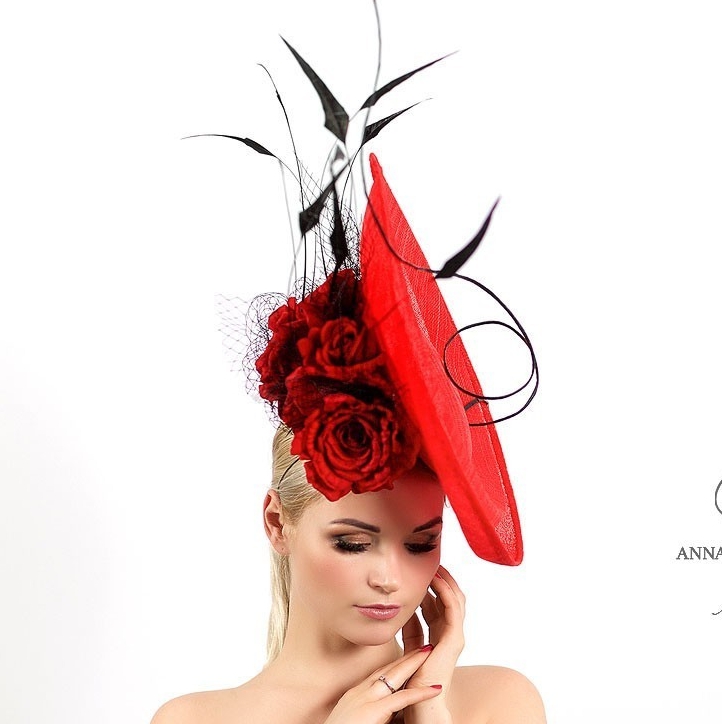 Шляпа, шляпа с полями, красная шляпа, шляпа с кружевом, широкополая шляпа, летняя шляпа, шляпа для скачек, шляпа с бантом, вечерняя шляпа, красивая шляпа, дизайнерская шляпа, Анна Андриенко, головные уборы, купитиь шляпу, купить шляпу в Питере, купить шляпу Спб, Anna Andrienko, hat, hats, millinery, купить красную шляпу из синамей