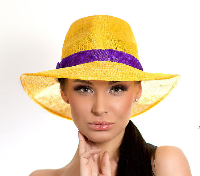 Шляпа, шляпа с полями, черная шляпа, шляпа с бантом, широкополая шляпа, летняя шляпа, шляпа для скачек, шляпа с вуалью, шляпа с бантом, вечерняя шляпа, красивая шляпа, дизайнерская шляпа, Анна Андриенко, головные уборы, купить шляпу, купить шляпу в Питере, купить шляпу Спб, Anna Andrienko, hat, hats, millinery, желтая шляпа, желтая летняя шляпа