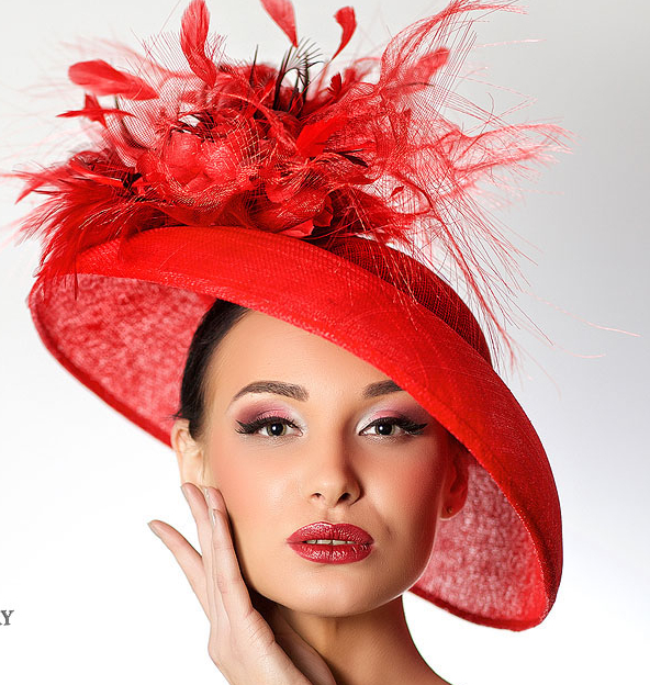 Шляпа, шляпа с полями, красная шляпа, шляпа с кружевом, широкополая шляпа, летняя шляпа, шляпа для скачек, шляпа с бантом, вечерняя шляпа, красивая шляпа, дизайнерская шляпа, Анна Андриенко, головные уборы, купитиь шляпу, купить шляпу в Питере, купить шляпу Спб, Anna Andrienko, hat, hats, millinery, купить красную шляпу из синамей