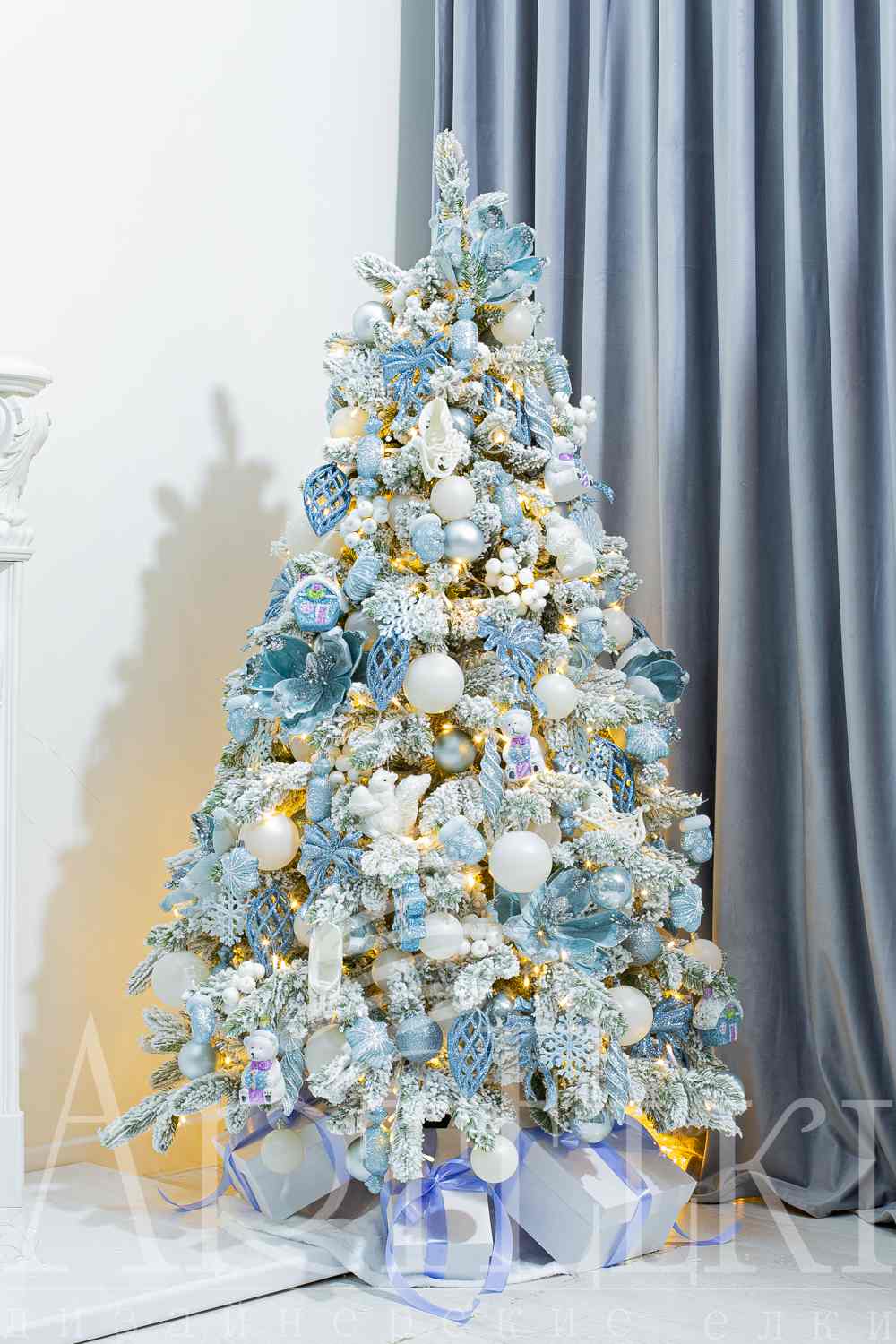 Елка "Жемчужные облака"
