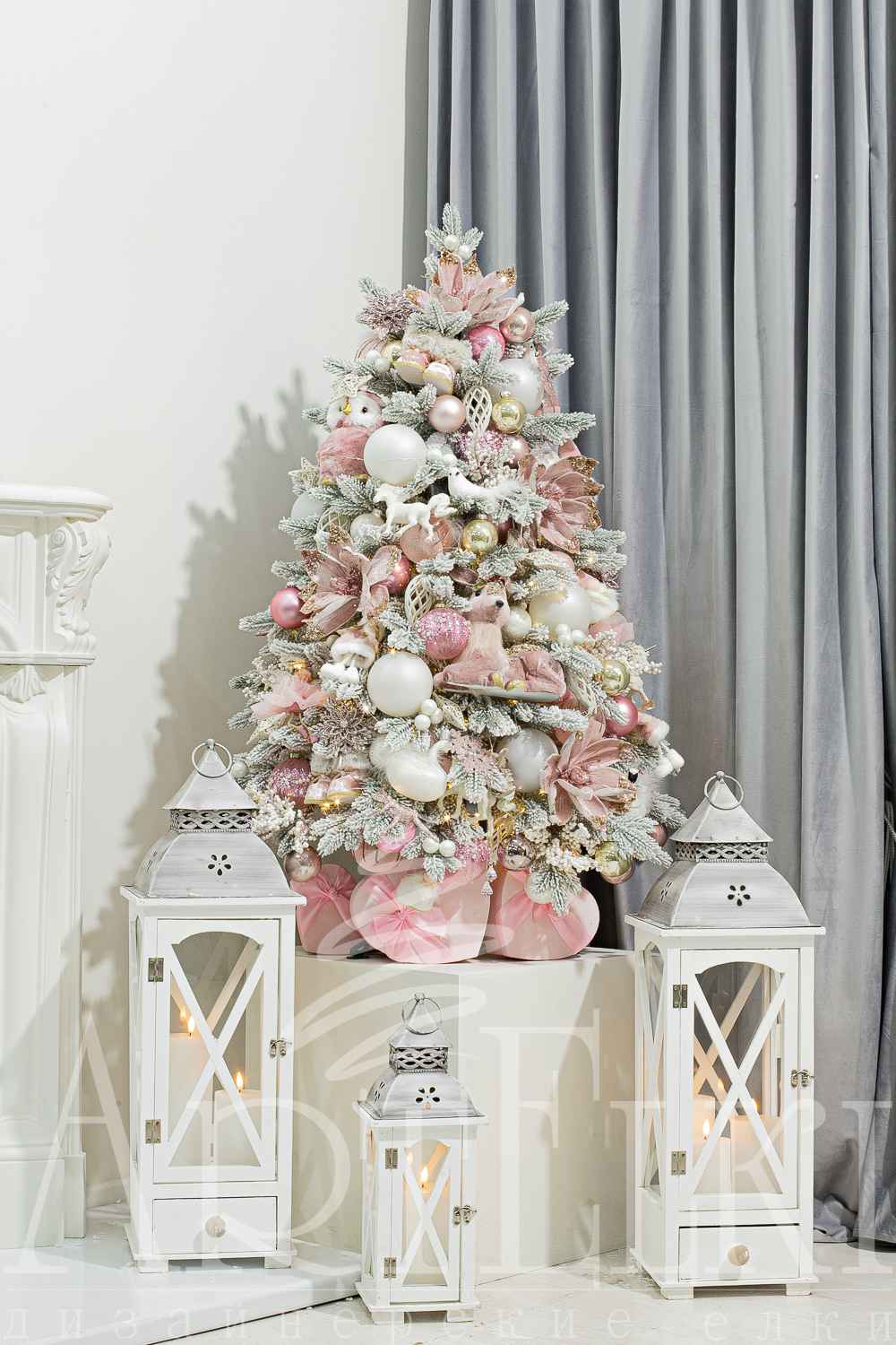 Елка "Розовый лес"