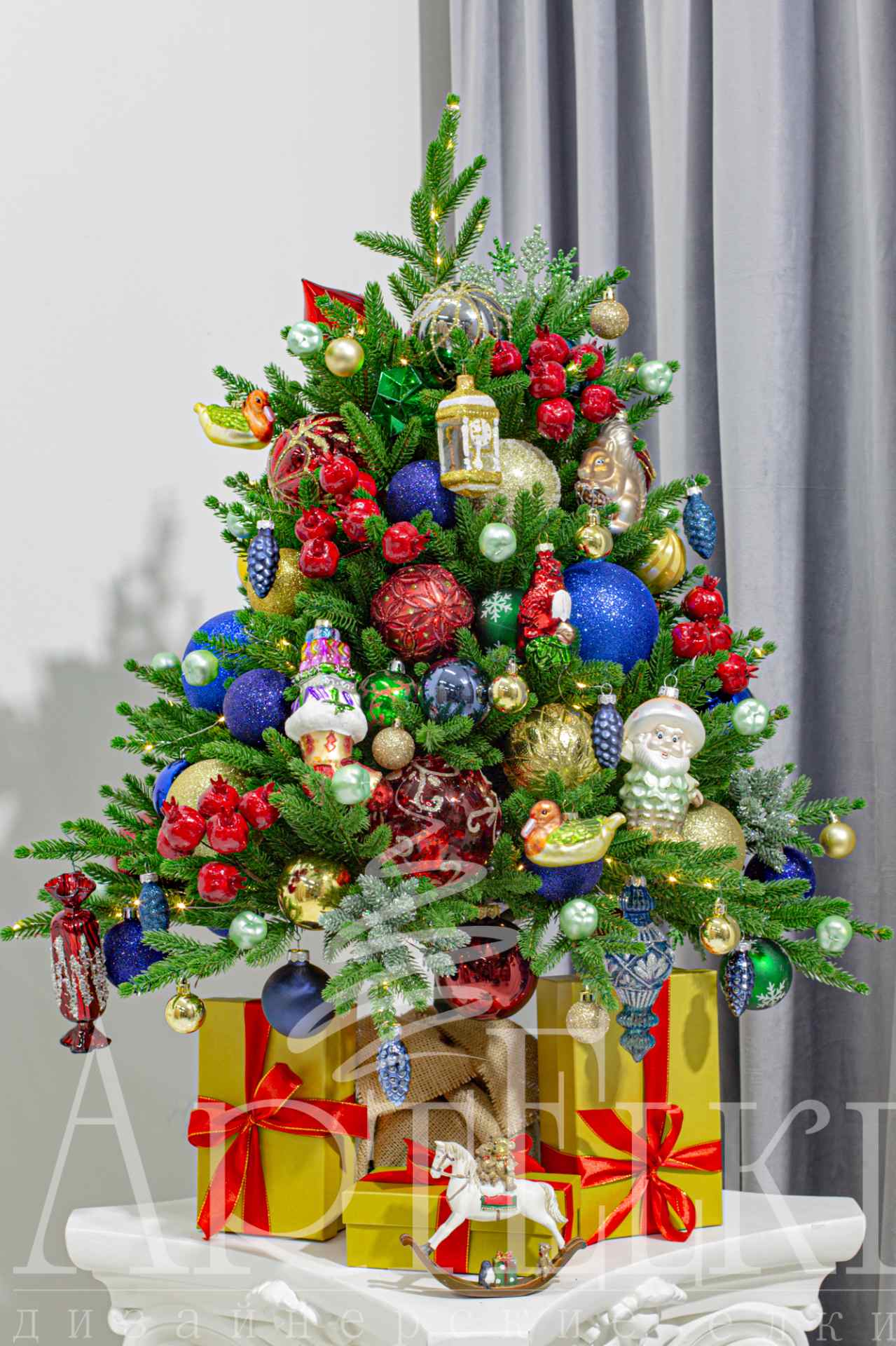 МИНИ елочка "Новогодний фейерверк"