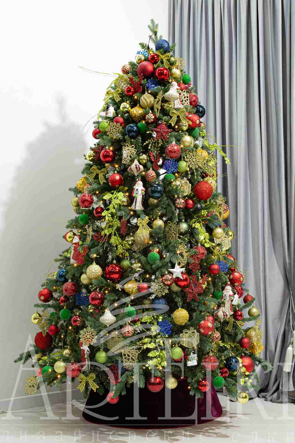 Елка "Новогодние куранты", АРЕНДА