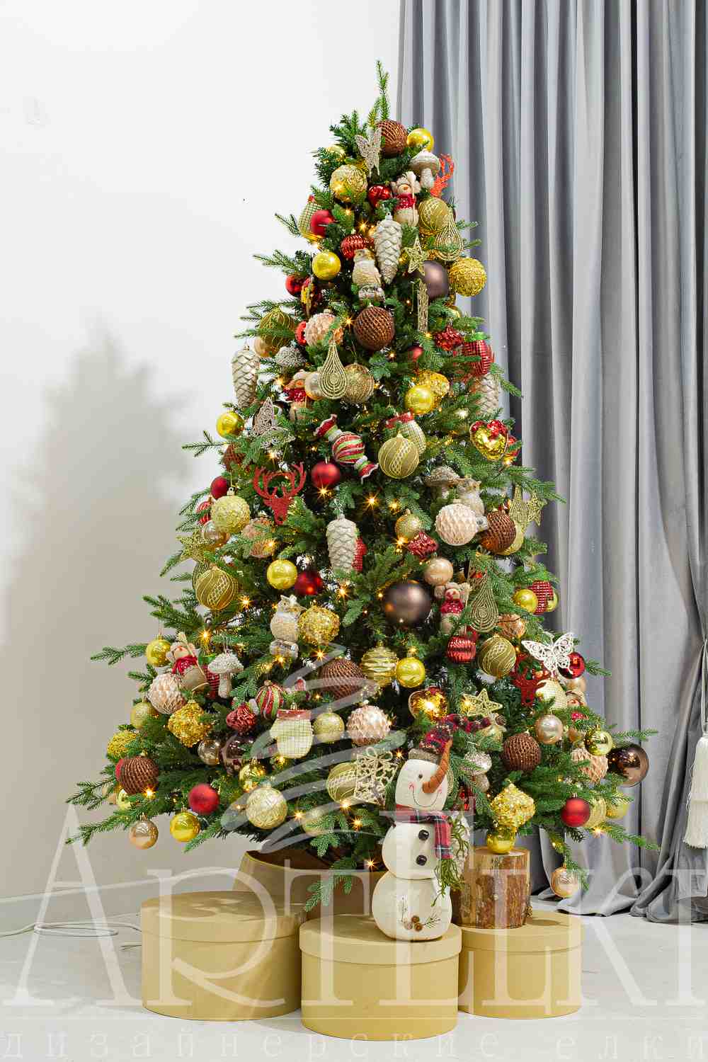 Елка "Зимние забавы", АРЕНДА