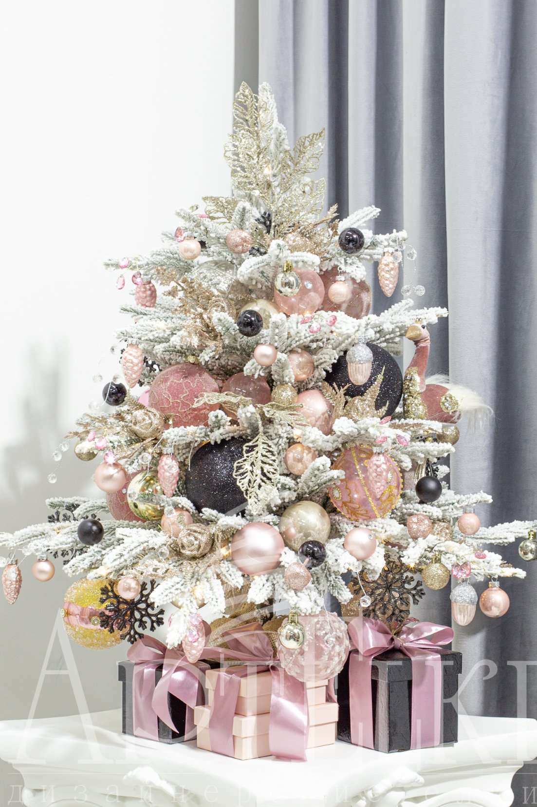 МИНИ елочка "Винтажный шик"