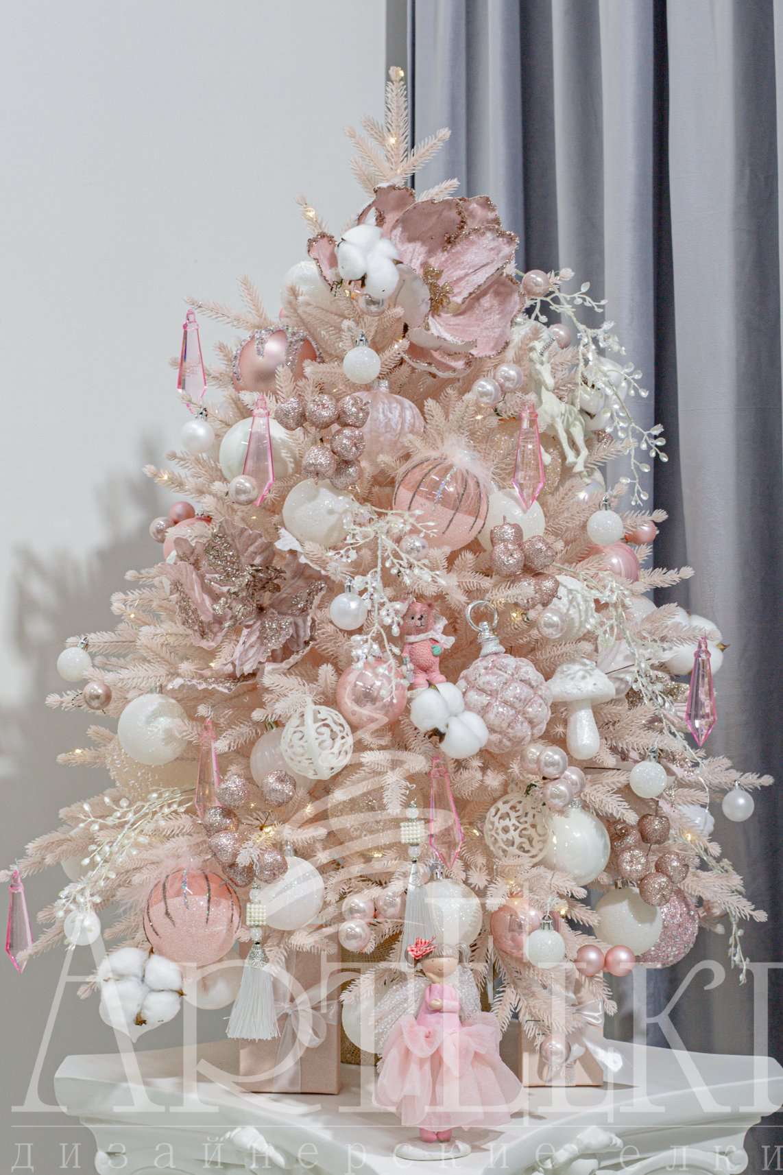 МИНИ елочка "Розовая"