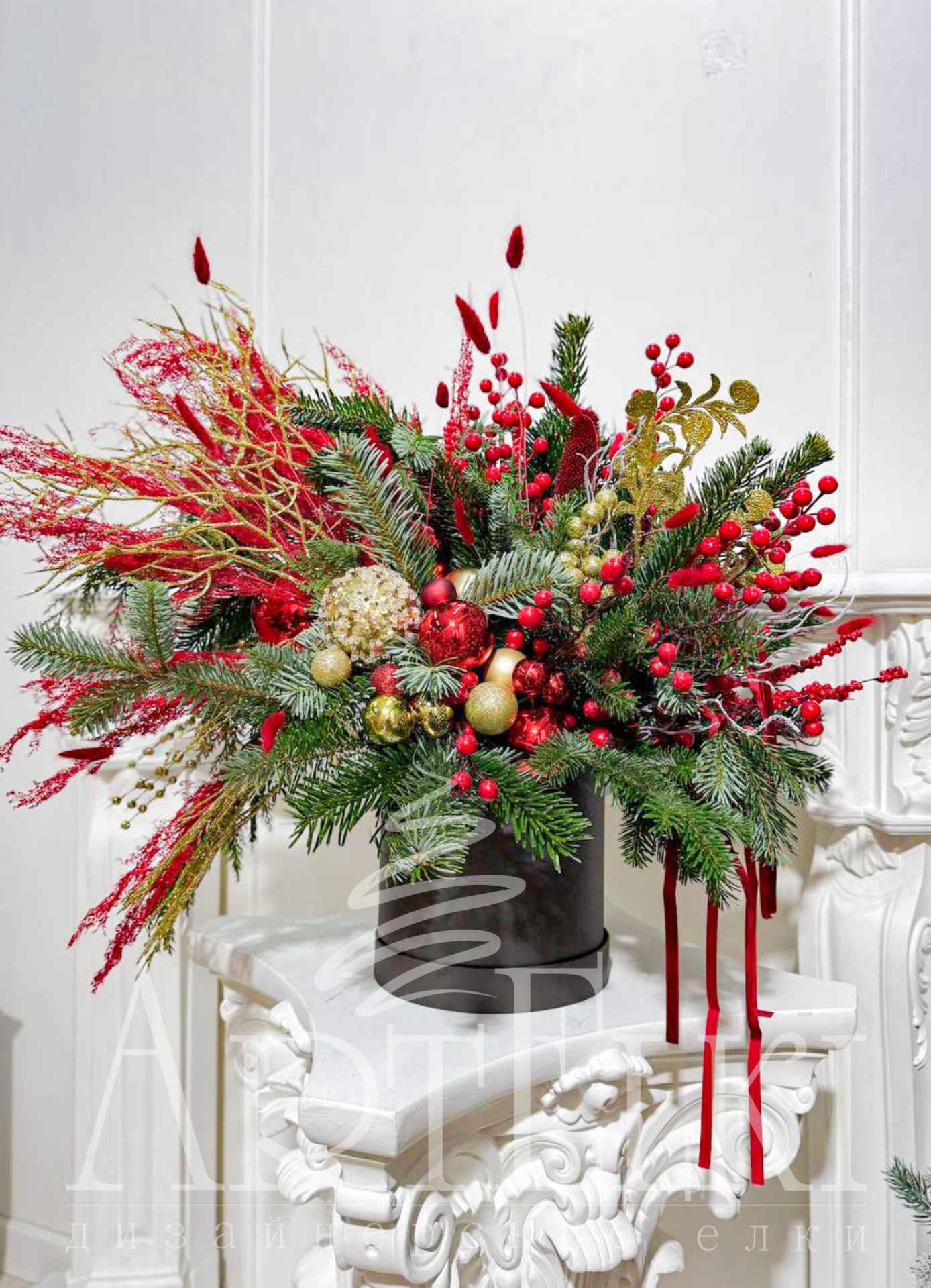 Новогодняя композиция "Новогоднее изобилие"