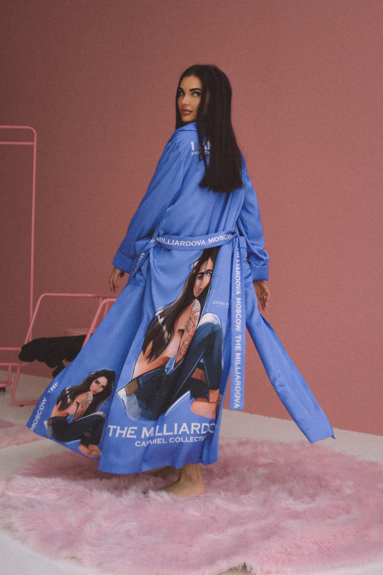 Уличный кимоно-халат С ВАШИМ ПОРТРЕТОМ