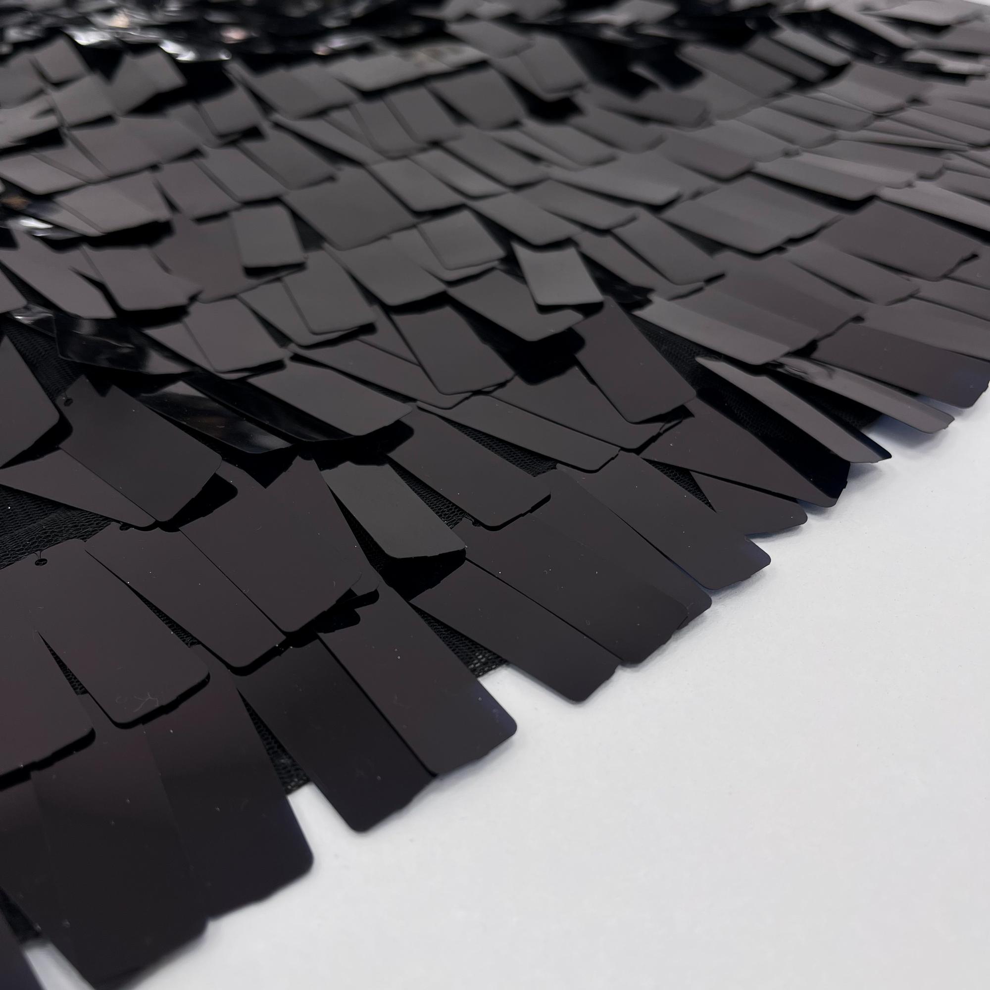 Прямоугольные воздушные пайетки. Комплимент рыцаря