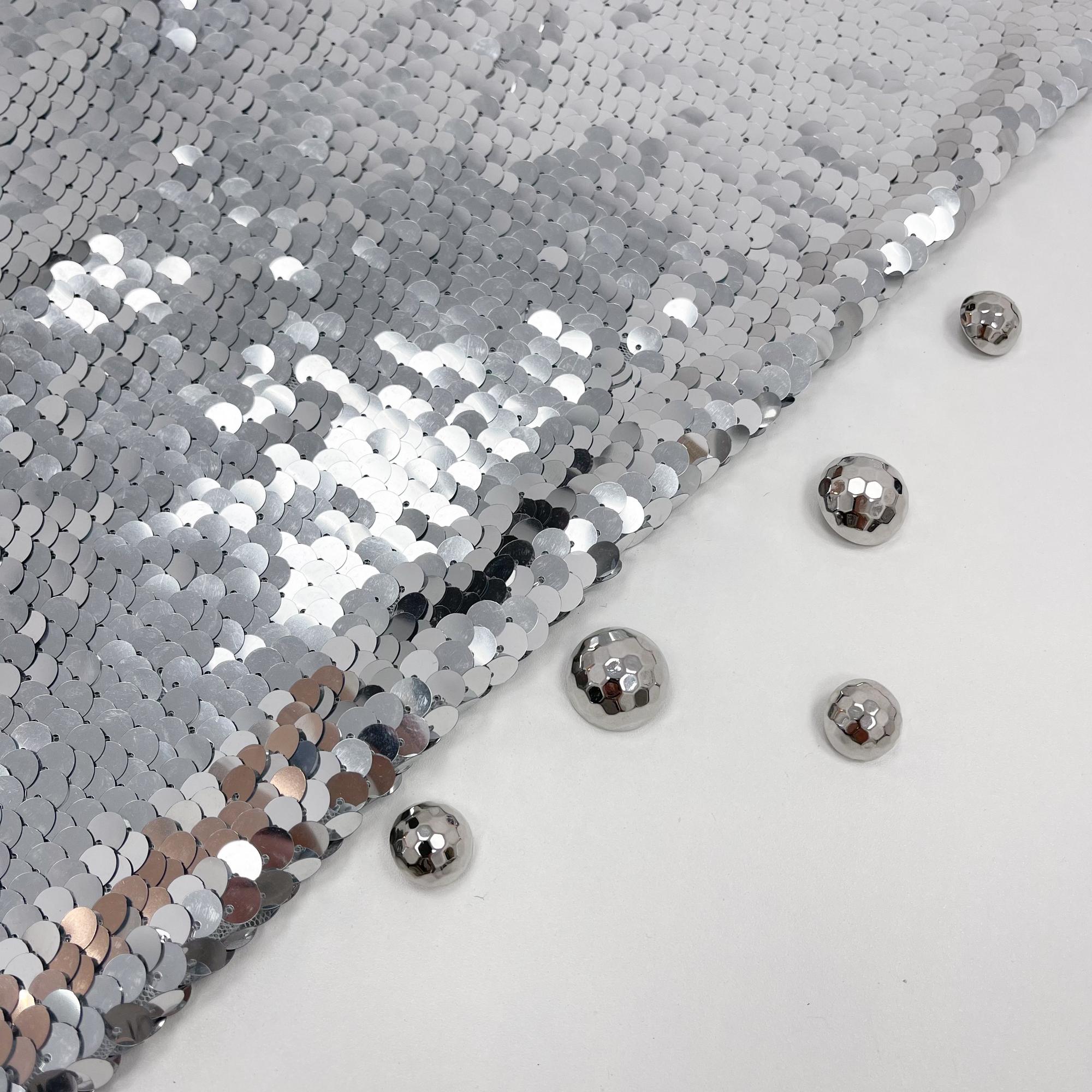 Мелкие воздушные пайетки. Хвост русалки