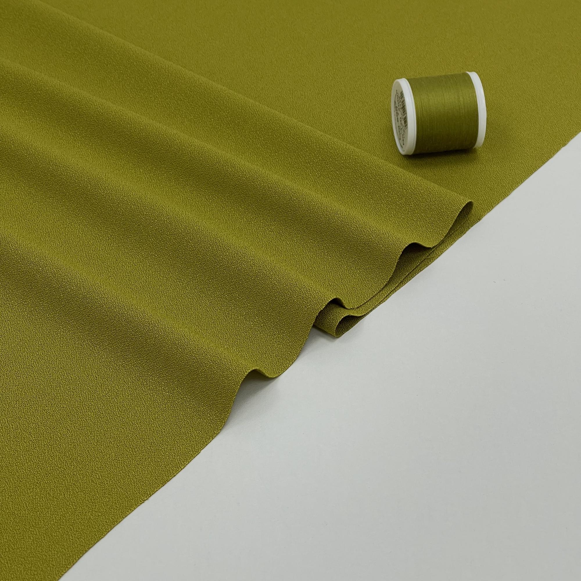 Костюмный креп с шерстью. Яблочные цукаты