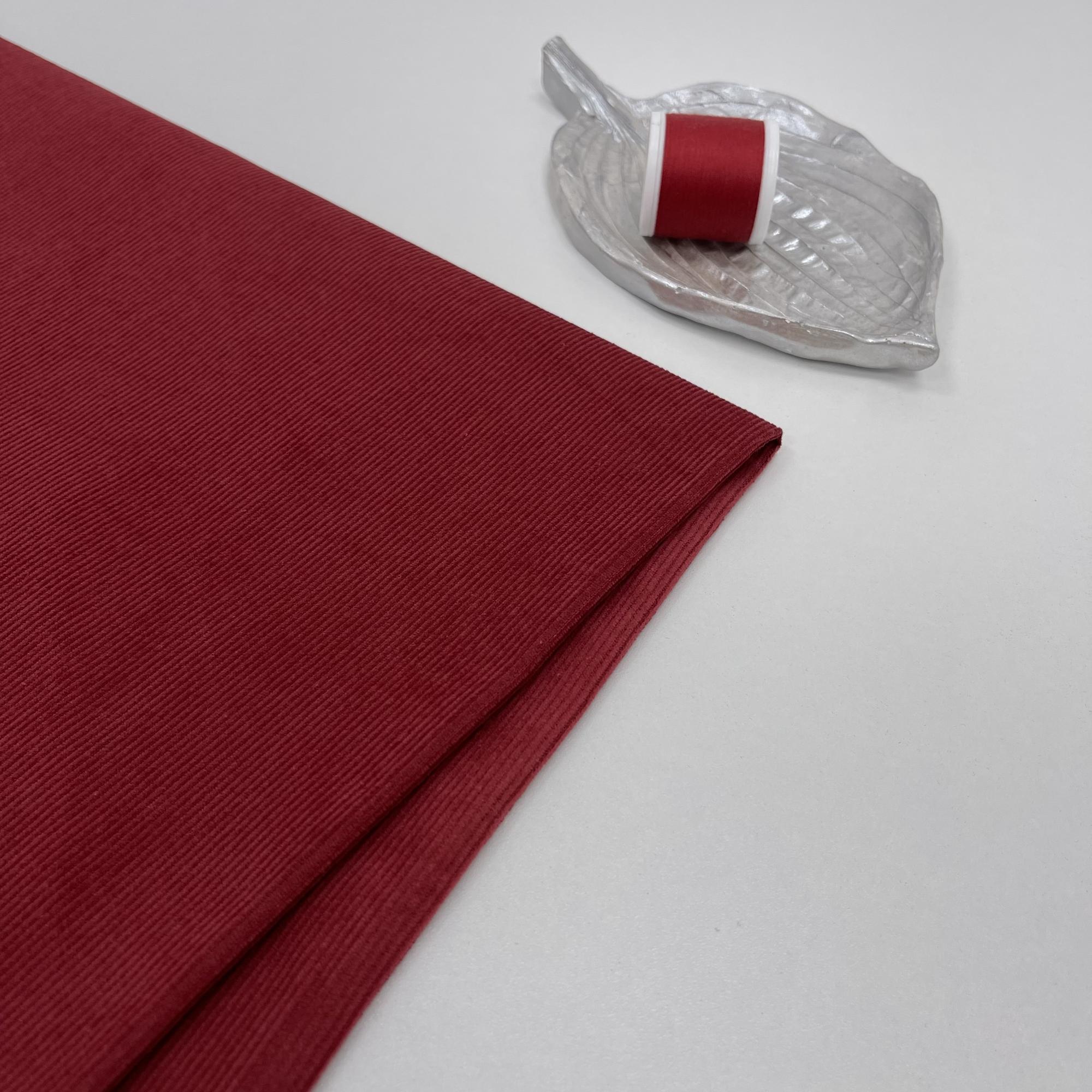 Хлопковый микровельвет. Красное дерево