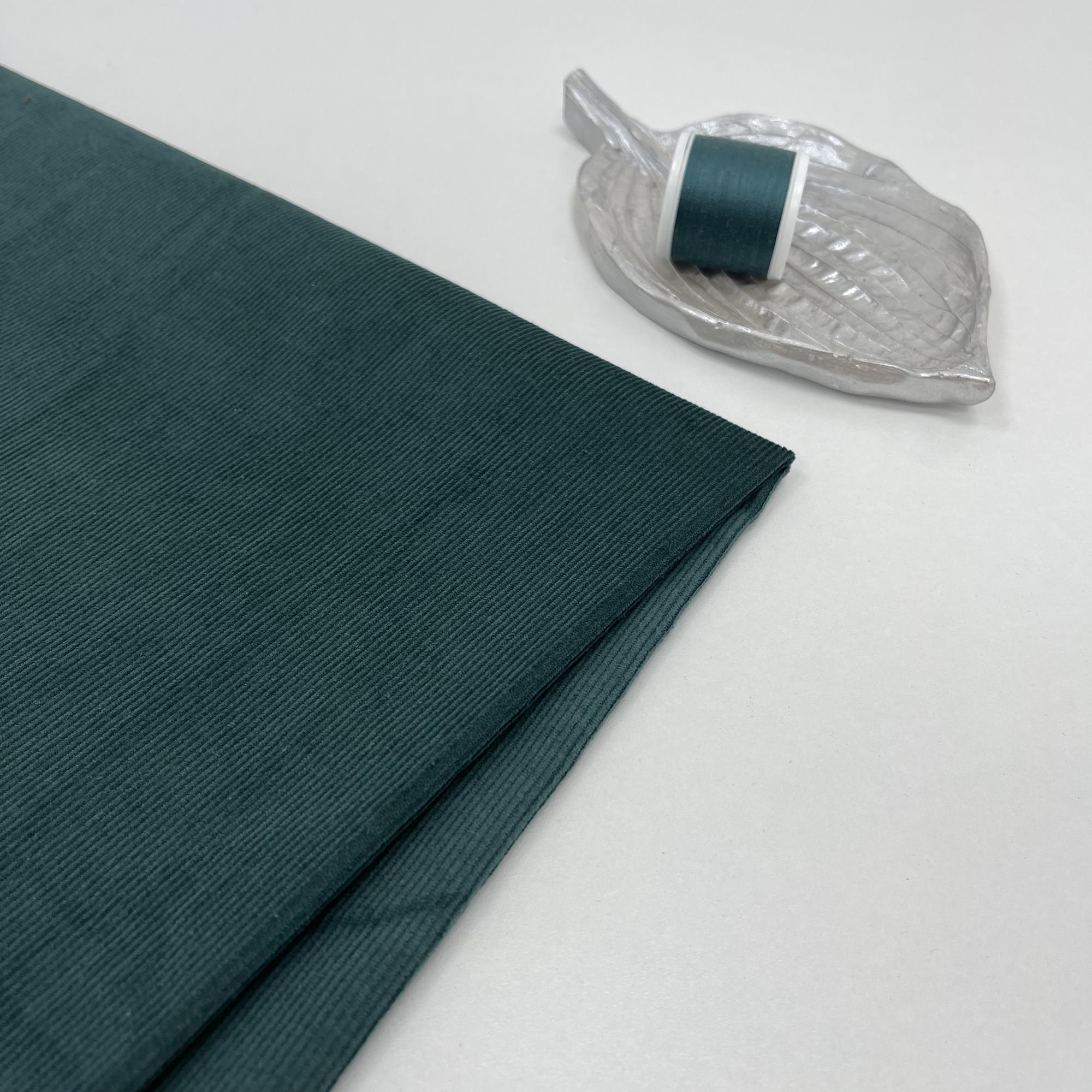 Хлопковый микровельвет. Темный тимьян