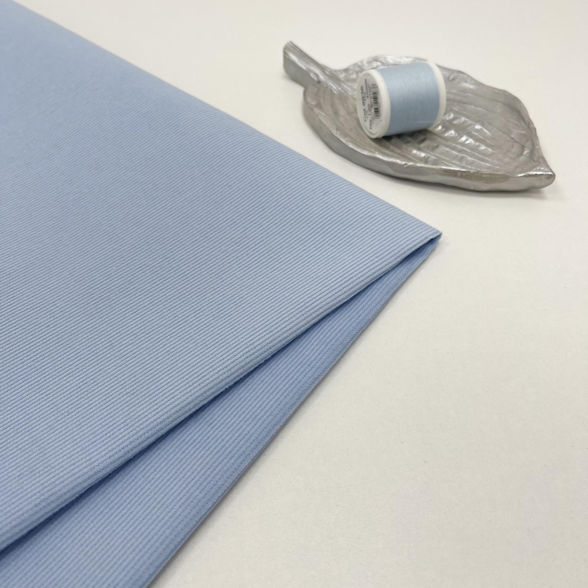 Хлопковый микровельвет. Голубое небо