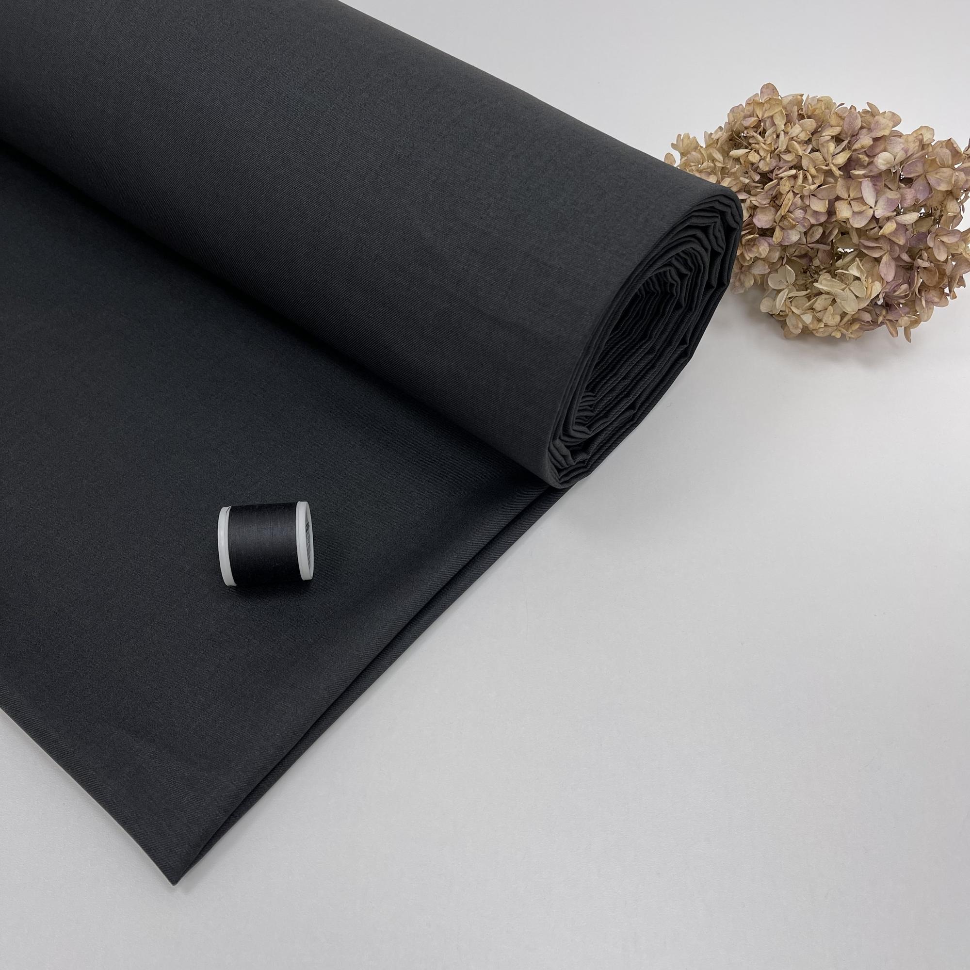 Костюмный твил с шерстью. Железный метеорит