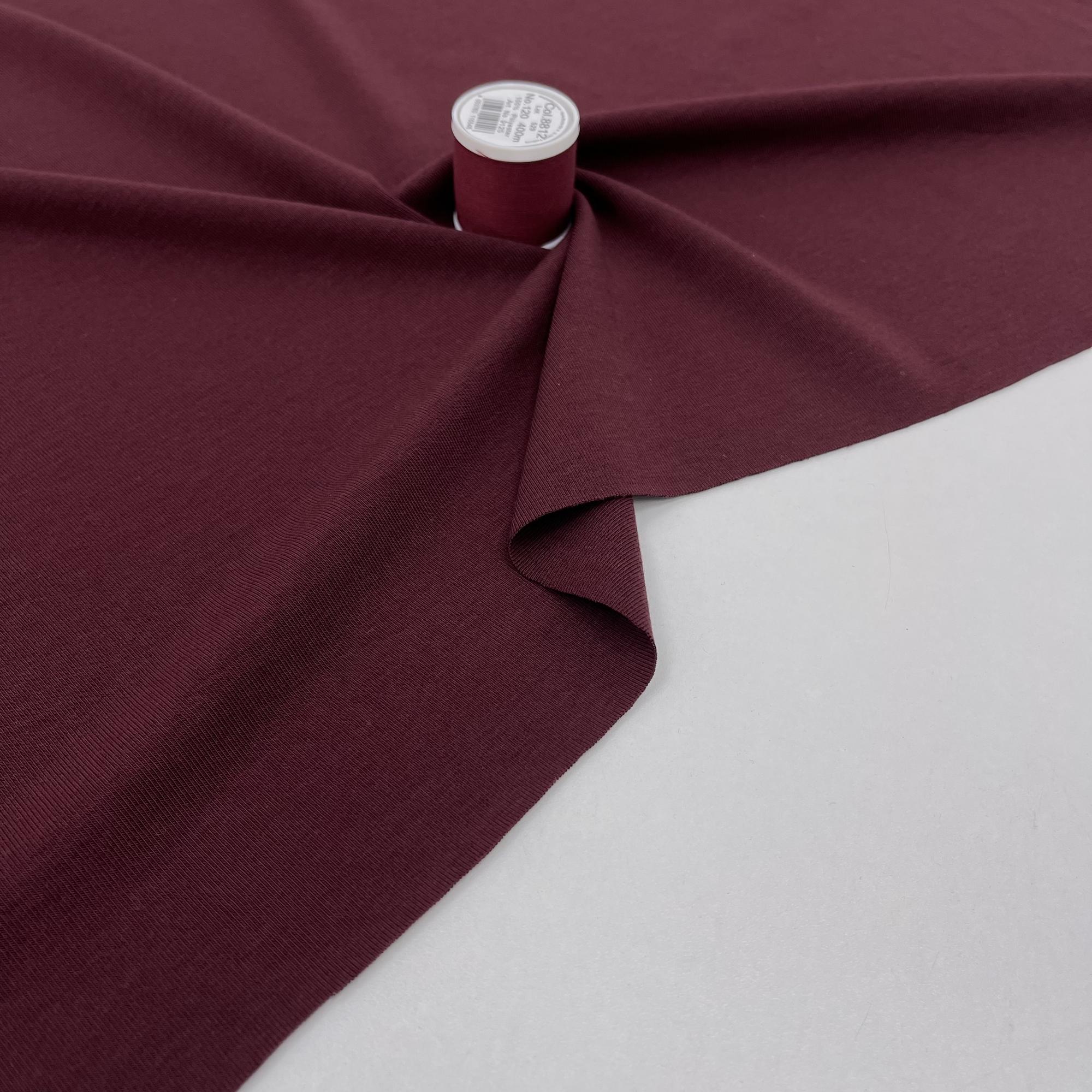 Шерстяное джерси. Гранатовая пушинка