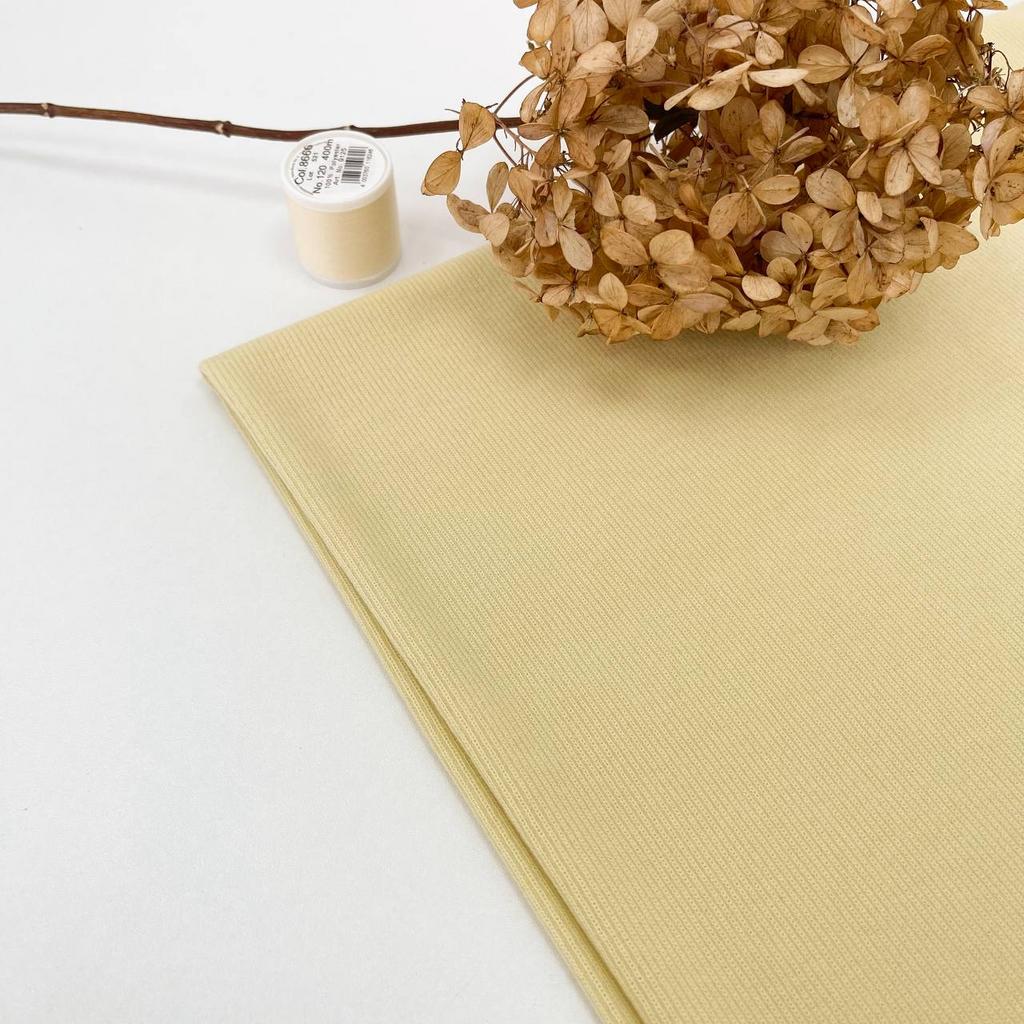 Вязаный велюровый трикотаж. Лимонный леденец