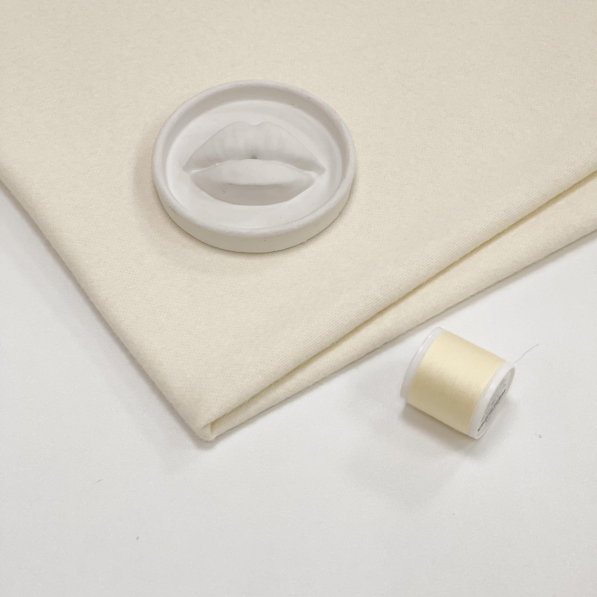 Пушистый трикотаж на хлопковой основе. Акация