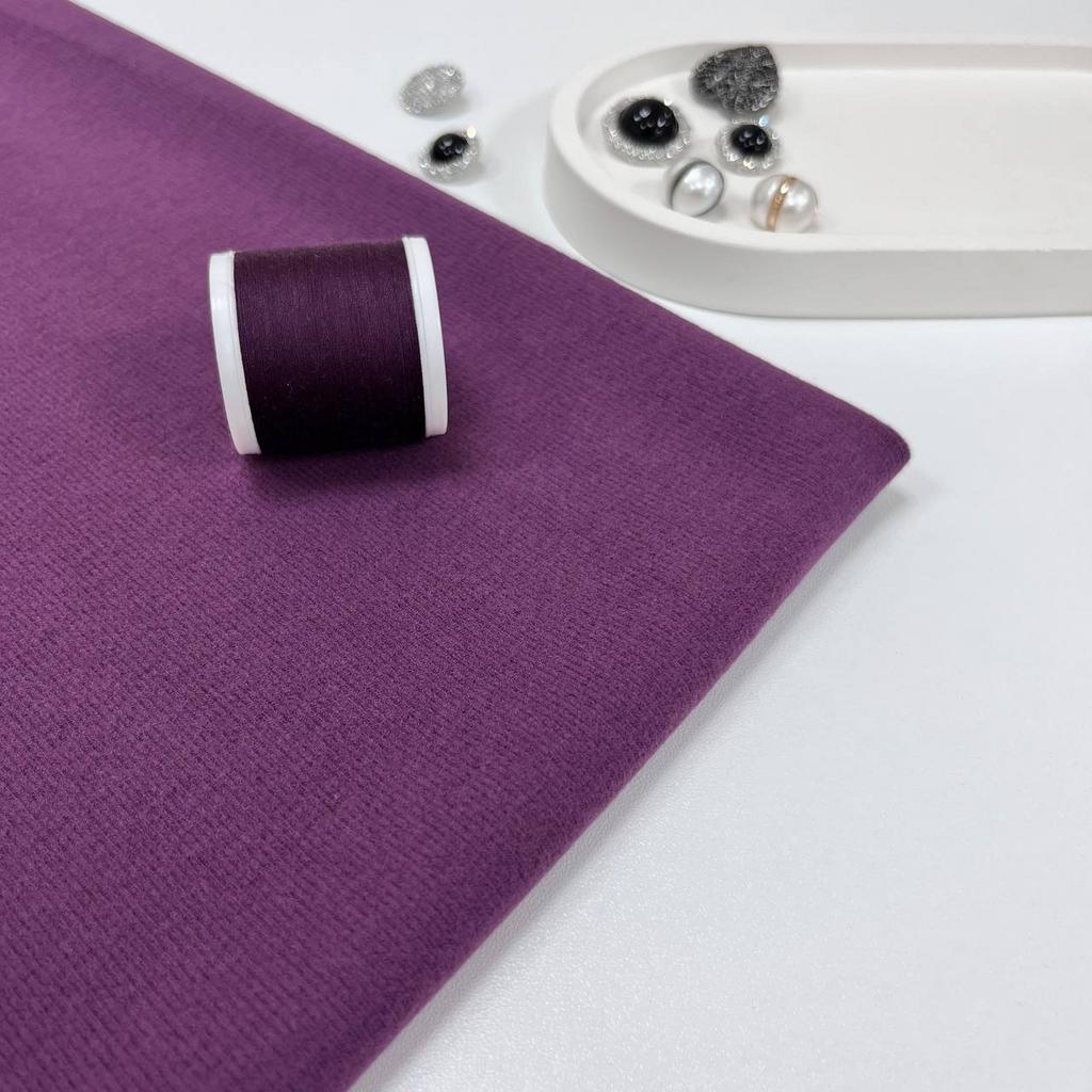 Микро лапша с велюровым эффектом. Сливовая дымка