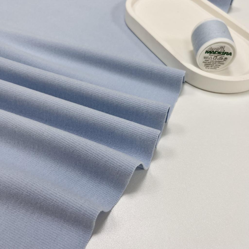 Микро лапша с велюровым эффектом. Аквамариновая дымка